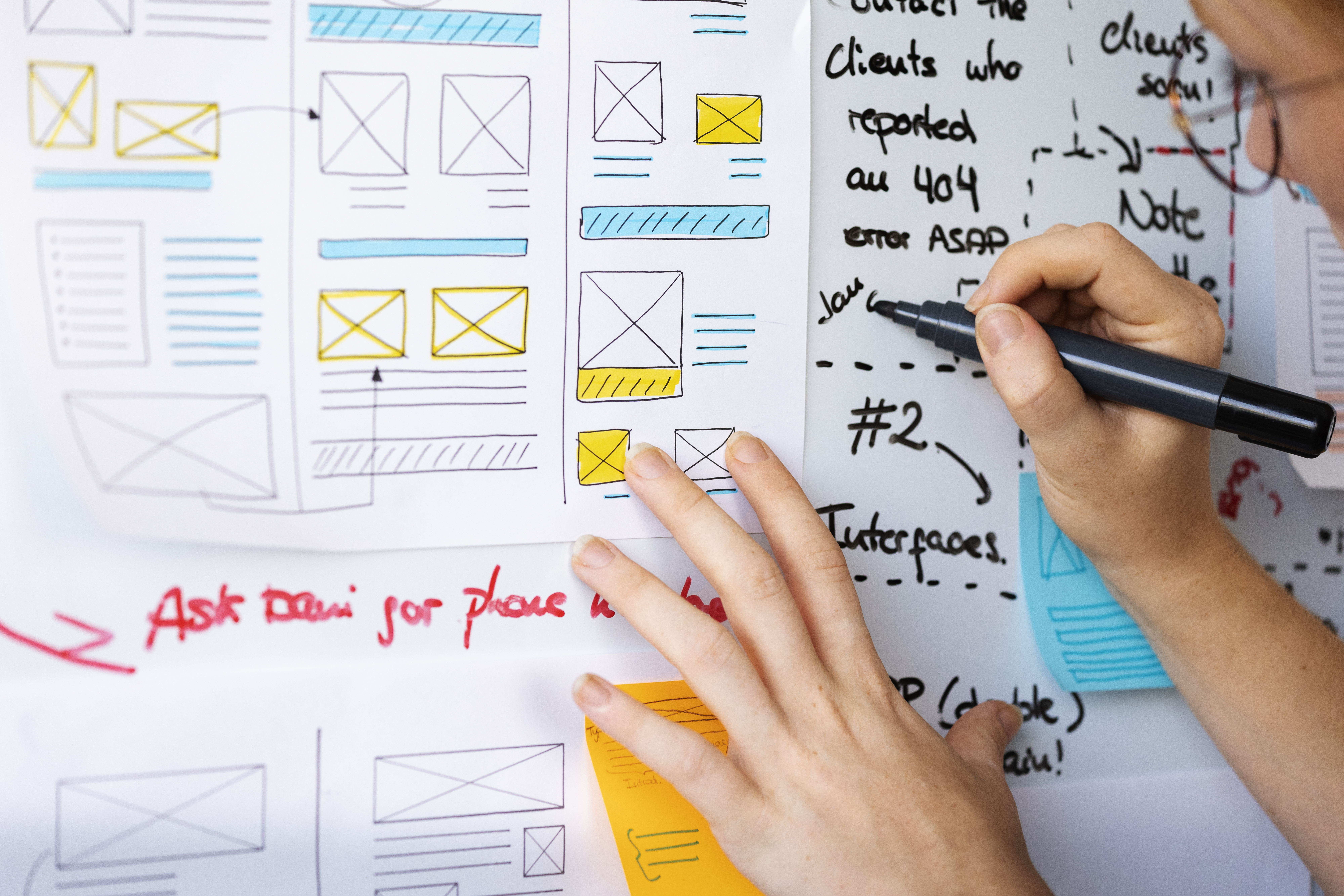Creating flow chart for implementing design